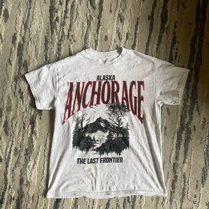 PacSun Anchorage Graphic Tee - White